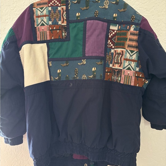 Size Large Innovations by Izzi Western Aesthetic patchwork coat - Picture 7 of 8
